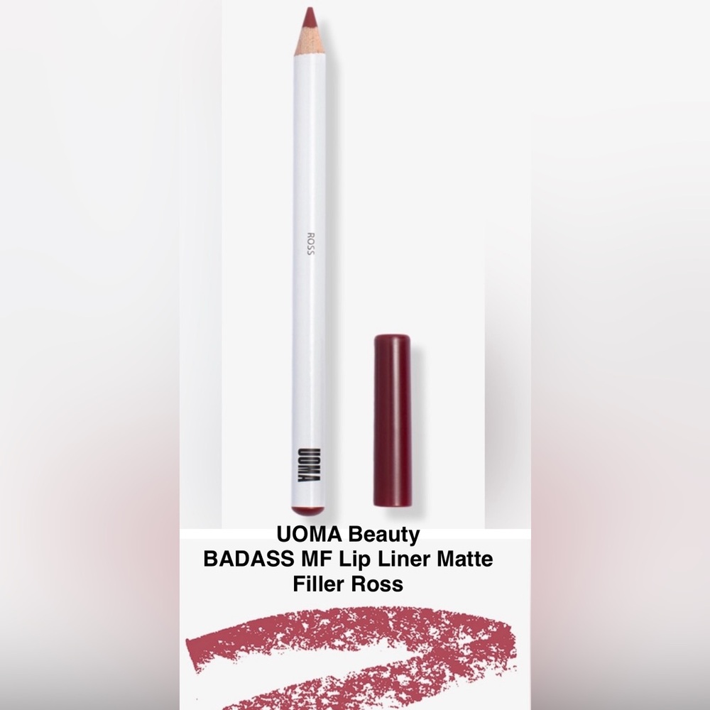 UOMA Beauty BADASS MF Lip Liner Matte Filler, 1.14 g NET WT. 0.04 OZ. ROSS